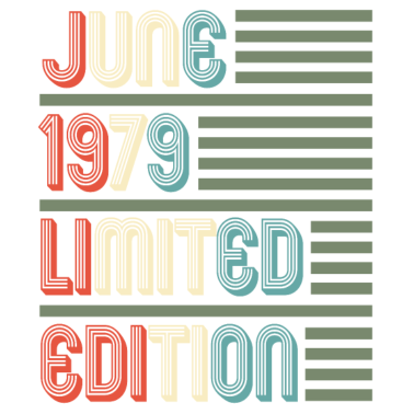 Motiv Juni Cool Vintage Retro Geburtstagsgeschenk für