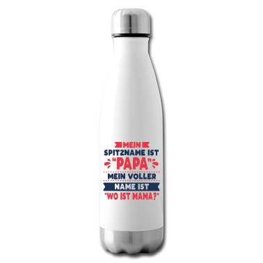 Geburtstagsgeschenk Vater Trinkflasche - Papa Vater