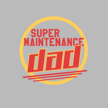 Motiv Schwer arbeitender Vater