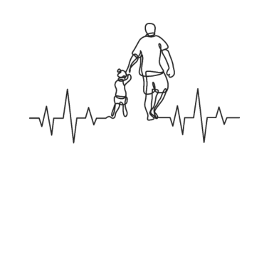 Motiv Vater Und Tochter Herzschlag