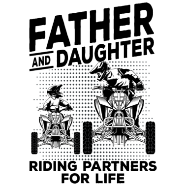 Motiv Quad Vater Tochter