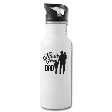 Geburtstagsgeschenk Vater Trinkflasche - Mein Vater sein Geschenk I Für Papa I Danke Vater