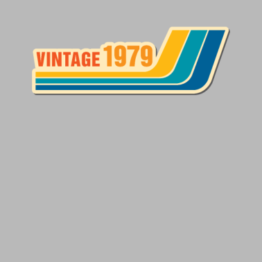 Motiv Retro 40. Geburtstagsgeschenke der Weinlese 1979