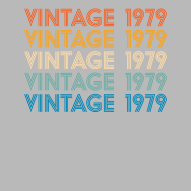 Motiv Retro 40. Geburtstagsgeschenke der Weinlese 1979