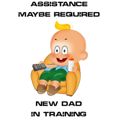 Motiv Neuer Vater im Training