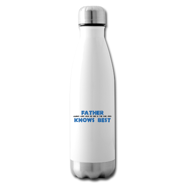 Geburtstagsgeschenk Vater Trinkflasche - VATER WEIß ES AM BESTEN