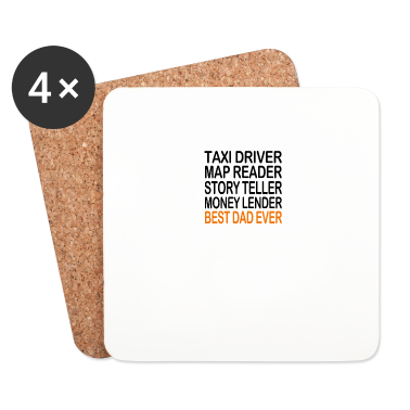 Geburtstagsgeschenk Vater Untersetzer - Bestes Vater-Vater-Geburtstagsgeschenk für mich