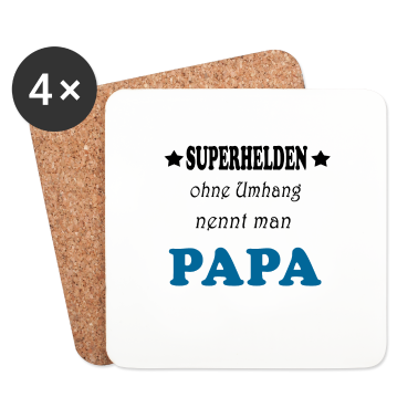 Geburtstagsgeschenk Vater Untersetzer - Papa Vater Bester Papa Bester Vater Geschenkidee