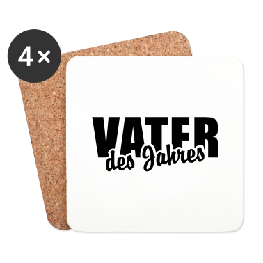 Geburtstagsgeschenk Vater Untersetzer - VATER des Jahres