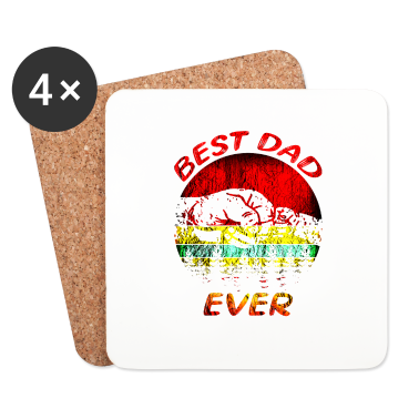 Geburtstagsgeschenk Vater Untersetzer - Bester Vater