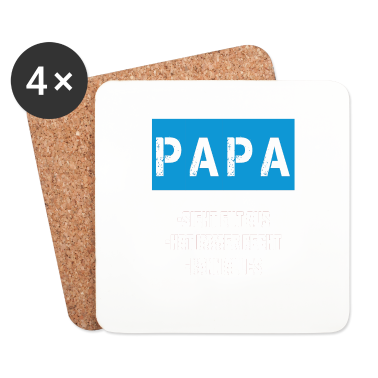 Geburtstagsgeschenk Vater Untersetzer - Papa Vater Geschenk