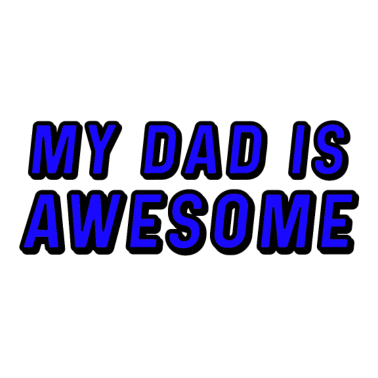 Motiv MEIN VATER IST GENIAL