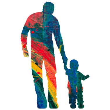 Motiv Vater und Tochter