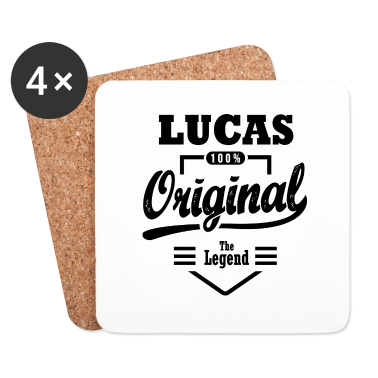 Geburtstagsgeschenk Vater Untersetzer - Name LUCAS personalisierte Geburtstagsgeschenk Weihnachten