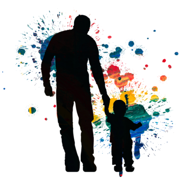 Motiv Vater und Tochter