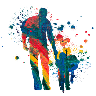 Motiv Vater und Tochter