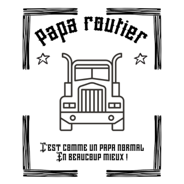 Motiv Vater auf der Straße