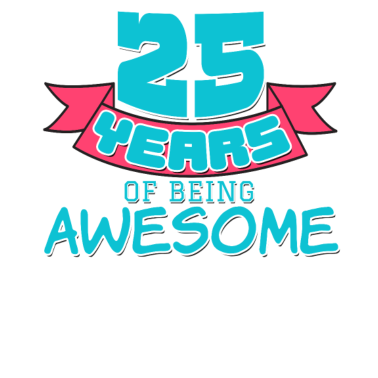 Motiv 25. 25. Geburtstagsgeschenk Geburtstagsgeschenkparty