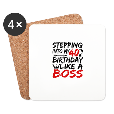 Geburtstagsgeschenk Vater Untersetzer - 40 Geburtstag 40er Geburtstagsgeschenk