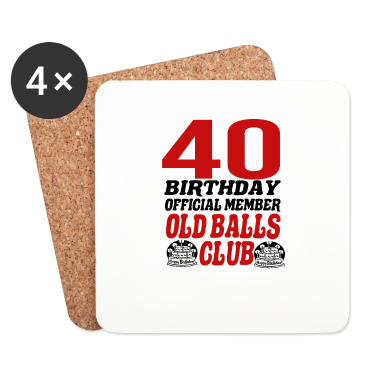 Geburtstagsgeschenk Vater Untersetzer - 40 Geburtstag 40er Geburtstagsgeschenk