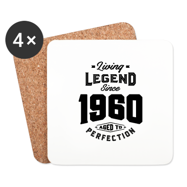 Geburtstagsgeschenk Vater Untersetzer - Legende seit 1960 Geburtstagsgeschenk