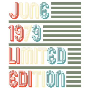 Motiv Juni Cool Vintage Retro Geburtstagsgeschenk für