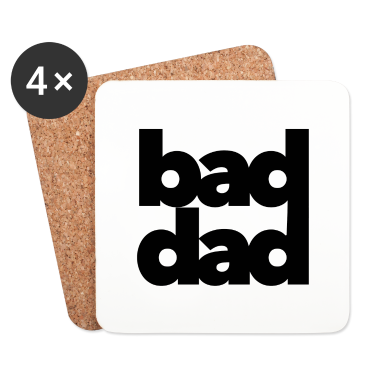 Geburtstagsgeschenk Vater Untersetzer - Böser Vater