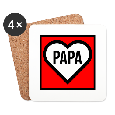 Geburtstagsgeschenk Vater Untersetzer - bester Vater der Welt