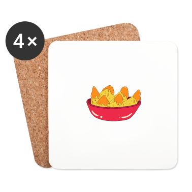 Geburtstagsgeschenk Vater Untersetzer - Awesome Expert Tshirt Design NACHO EXPERT