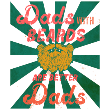 Motiv Vater Bart Spruch