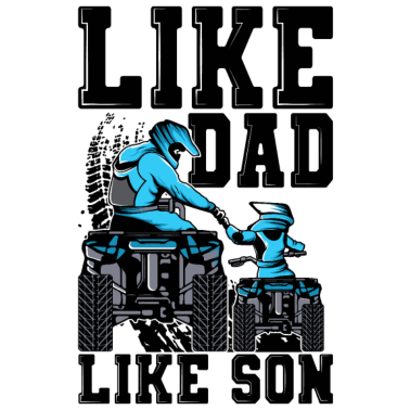 Motiv Quad Vater Sohn