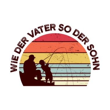 Motiv Angler Vater und Sohn
