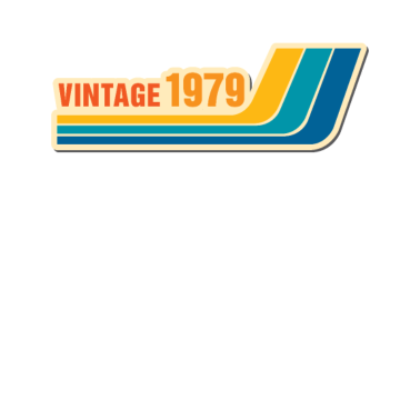 Motiv Retro 40. Geburtstagsgeschenke der Weinlese 1979