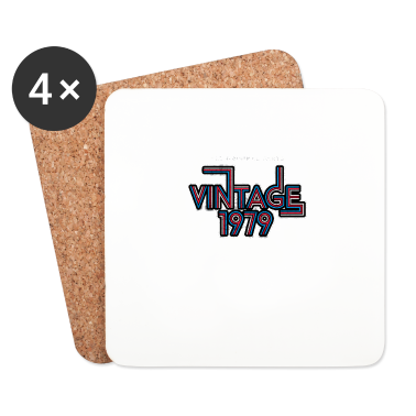 Geburtstagsgeschenk Vater Untersetzer - Retro 40. Geburtstagsgeschenke der Weinlese 1979