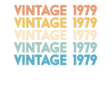 Motiv Retro 40. Geburtstagsgeschenke der Weinlese 1979