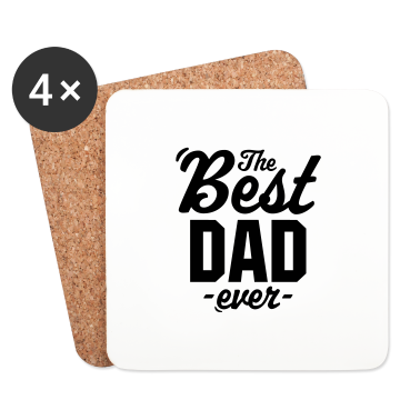 Geburtstagsgeschenk Vater Untersetzer - Der beste Vater aller Zeiten