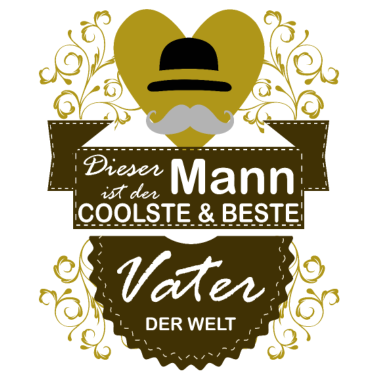 Motiv Vatertag Vater Papa Mann Coolste Der Welt