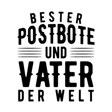 Motiv Papa Postbote Vater Vatertag