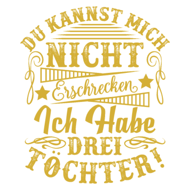 Motiv Vater und Tochter Vatertag Du kannst mich nicht