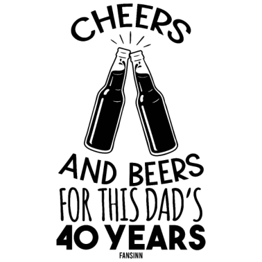 Motiv 40 Jahre alt Papa Geburtstagsgeschenk