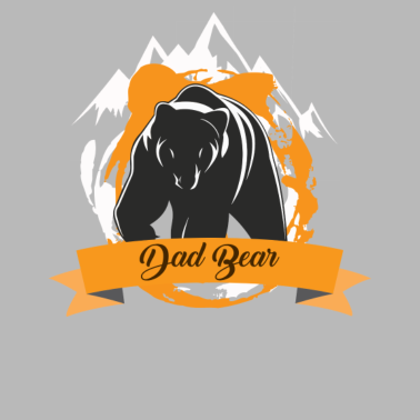 Motiv Dad Bear Bär Spaß Vater Geburtstags Geschenk Papa