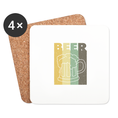 Geburtstagsgeschenk Vater Untersetzer - Bierkrug - Liebe trinken Geburtstagsgeschenk