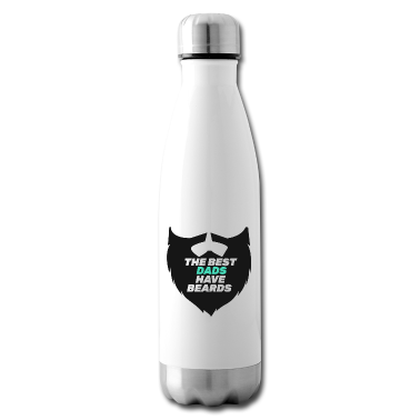 Geburtstagsgeschenk Vater Untersetzer - Die besten Väter haben Bärte lustige Väter Tag Geschenk T