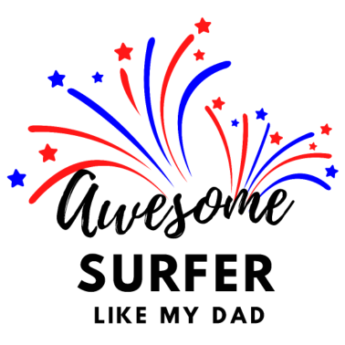 Motiv Ehrfürchtig Surfer. Wie mein Vater