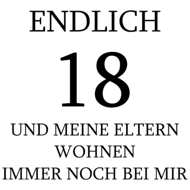 Motiv 18. Geburtstag