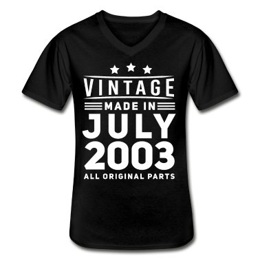 Geschenk zum 18 T-Shirt - Juli 2003 Vintage Geburtstagsgeschenk