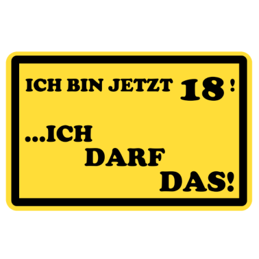 Motiv 18. Geburtstag
