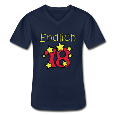 Geschenk zum 18 T-Shirt - Endlich 18