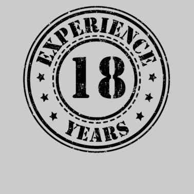 Motiv 18 Geburtstag 18 Jahre Erfahrung