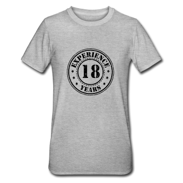 Geschenk zum 18 T-Shirt - 18 Geburtstag 18 Jahre Erfahrung